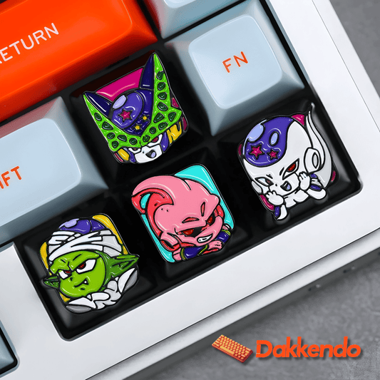 Dragon Ball Custom Keycaps for Mechanical Keyboard - Vegeta - Buu - Frieza..