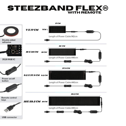 SteezBand Flex® With Remote